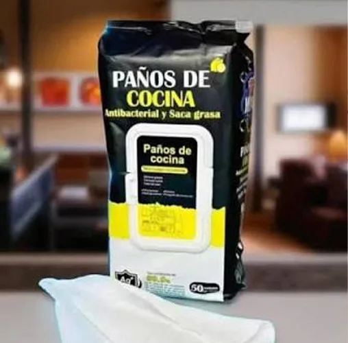 Pañitos humedos para cocina