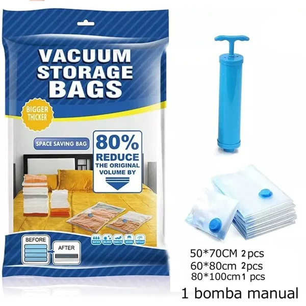 Bolsa al vacío, sed de 5 bolsas