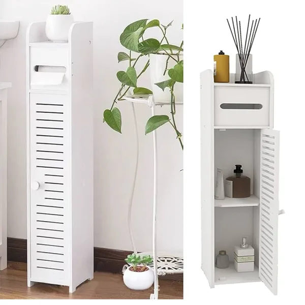 Organizador  más papelera -Papel higienico