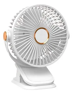 Ventilador de mesa con clip