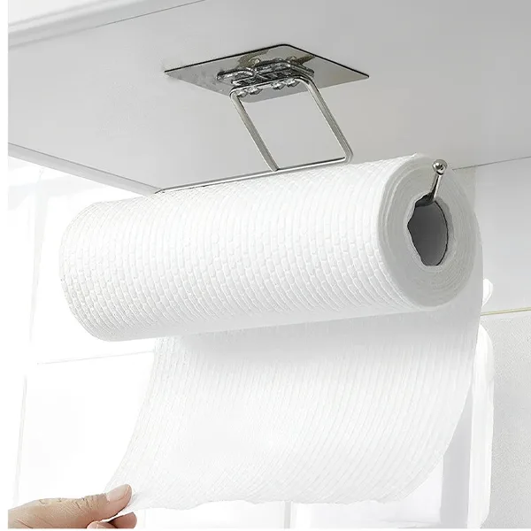 Porta papel toalla - acero
