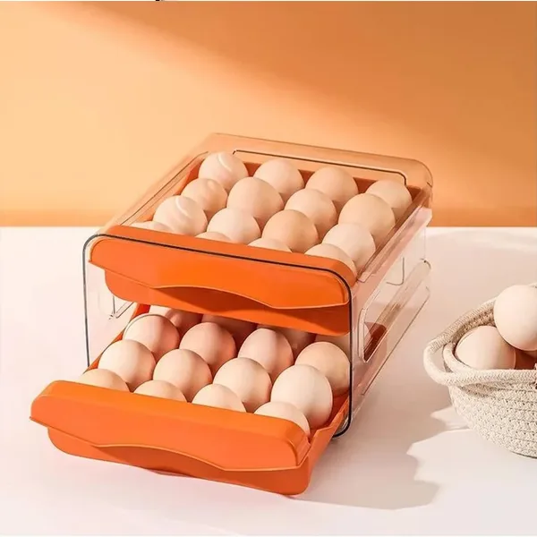 Porta Huevos  - Organizador Dos Niveles