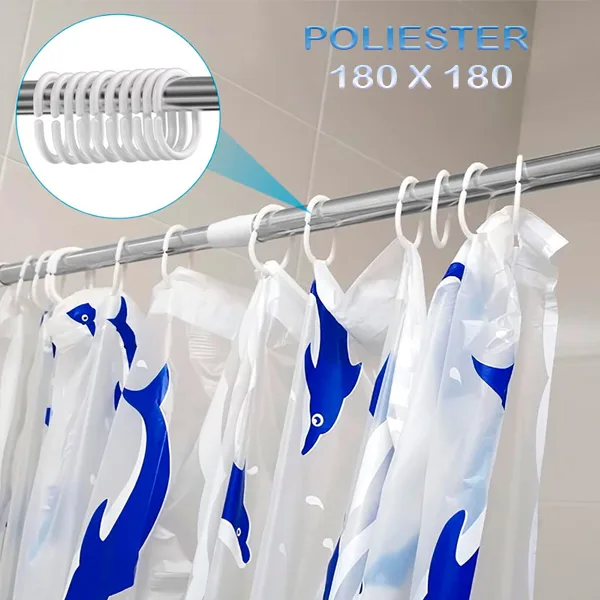 Cortina de ducha - Poliéster