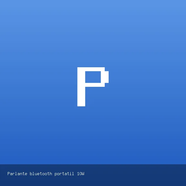 Parlante bluetooth portátil 10W