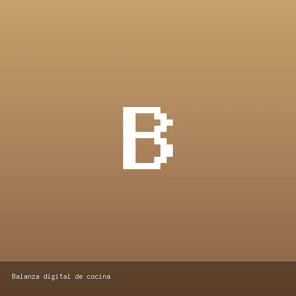 Balanza digital de cocina